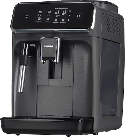 Philips Series 2200 Automatic Espresso Machine 1500W 15bar Pressure with Grinding Mill Grey EP2224/10