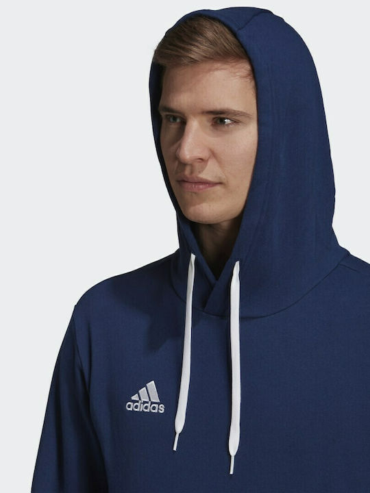 Entrada 22 Sweatshirt with Hood Navy Blue