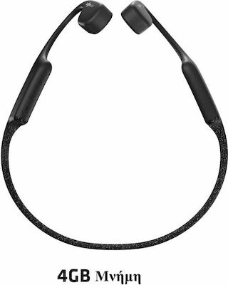 Shokz Xtrainerz Wired On Ear Sports Headphones with 8 Operating Hours Black