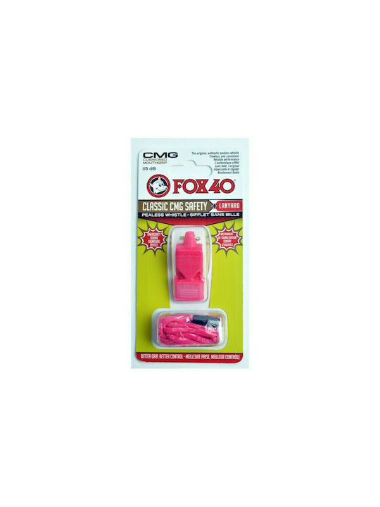 Fox40 Classic Safety Referees / Coaches Whistle with Cord