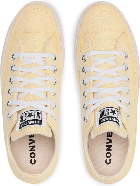 Espadrille Ox Γυναικείες Εσπαντρίγιες σε Κίτρινο Χρώμα