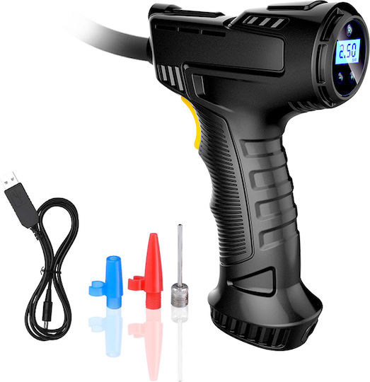 Podofo Compresor Auto CZK-3665 150PSI Reîncărcabil Cu Baterie 12V