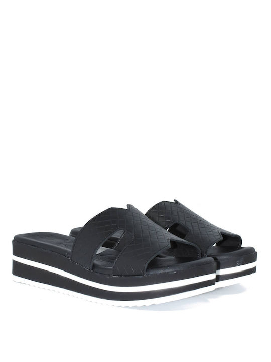 Oh My Sandals Platforme dama Negre