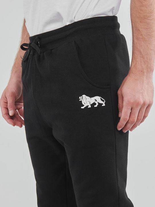 Bulno Jogginghose mit Gummizug Schwarz