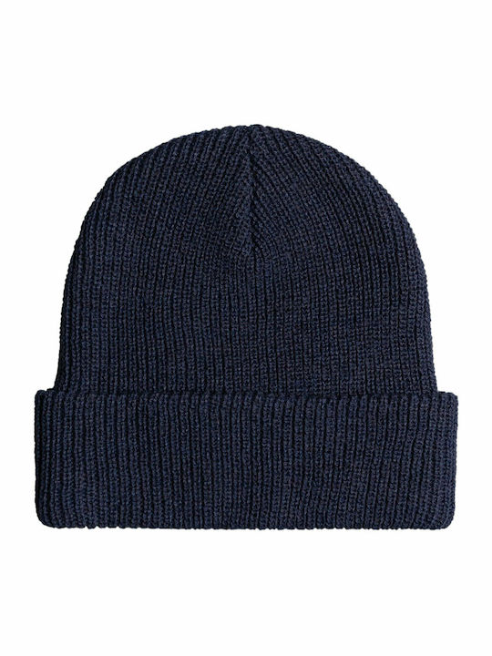 Island Fox Knitted Beanie Cap Mood Indigo