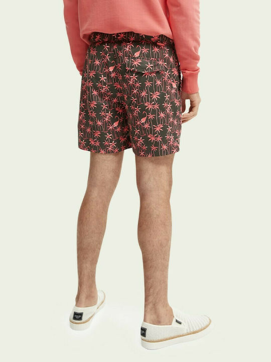 Scotch & Soda Herren Badebekleidung Shorts Mehrfarbig Blumen