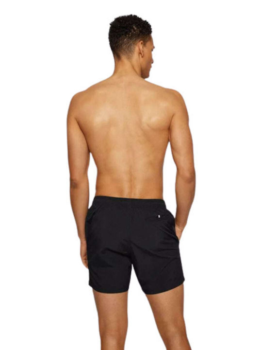 Hugo Boss Octopus Herren Badebekleidung Shorts Schwarz