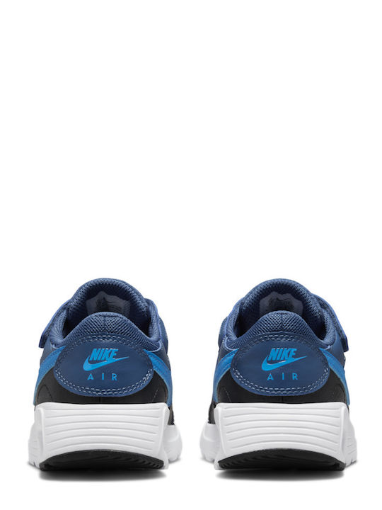Air Max Sc Kids Sneakers with Scratch Mystic Navy / Black / Light Photo Blue