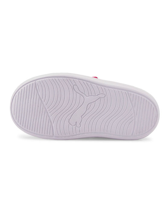 Kids Sneakers with Scratch Fuchsia