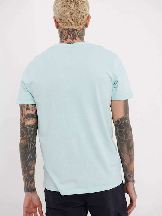 Funky Buddha T-shirt Light Blue