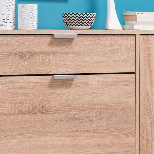 Arco 2 Wooden Shoe Organizer with 4 Shelves Sonoma 102x33x94.5cm