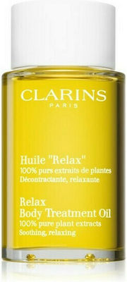 Clarins Relax Body Treatment Öl für Massage aus Haselnussextrakt 100ml