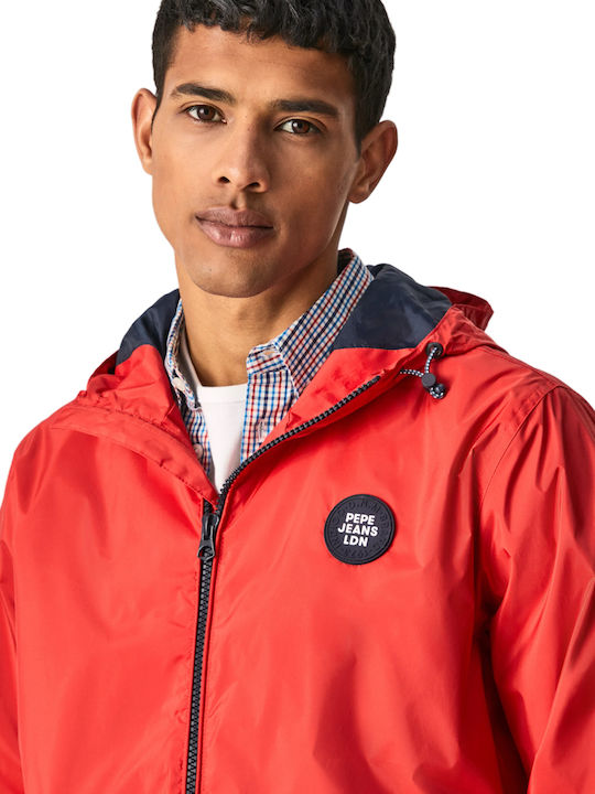 Lucas Jacket Waterproof and Windproof Red