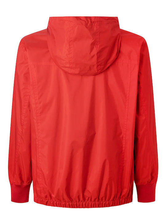 Lucas Jacket Waterproof and Windproof Red