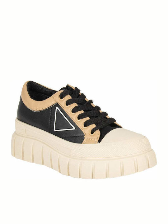 Alta Moda Damen Chunky Sneakers Beige