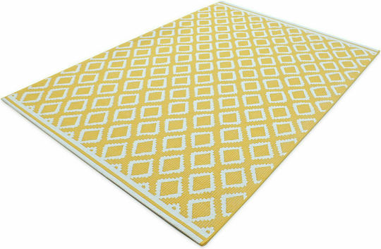 Royal Carpet Flox 3 Χαλί Ορθογώνιο Καλοκαιρινό Ψάθινο Yellow