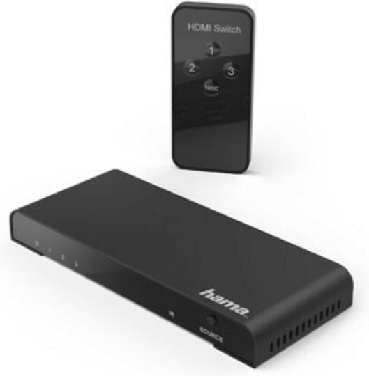 HAMA 4k-HDMI 3x1 HDMI Switch 00121770
