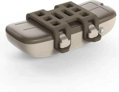 Tractive Waterproof GPS Tracker & Dog Activity Monitor Ηλεκτρικό Κολάρο GPS Σκύλου Coffee
