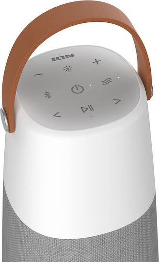 ION Audio Bright Max Ηχείο Bluetooth με Διάρκεια Μπαταρίας έως 10 ώρες Γκρι