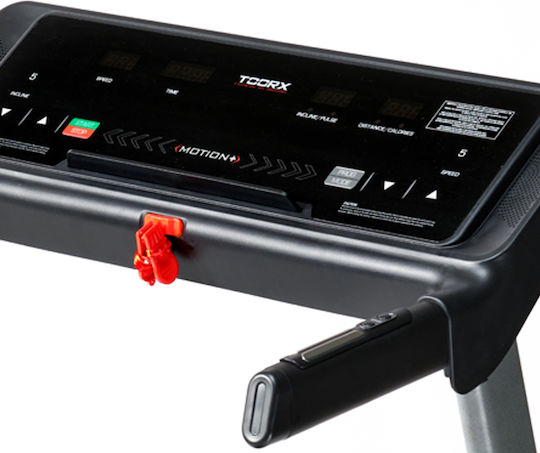 Toorx Motion Plus 1.75hp Electric Foldable Treadmill For User Up To 100kg