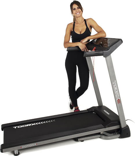 Toorx Motion Plus 1.75hp Electric Foldable Treadmill For User Up To 100kg