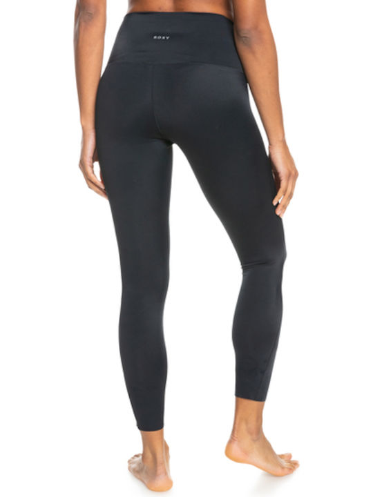 Roxy Against The Clock Women's Long Training Legging High Waisted Black