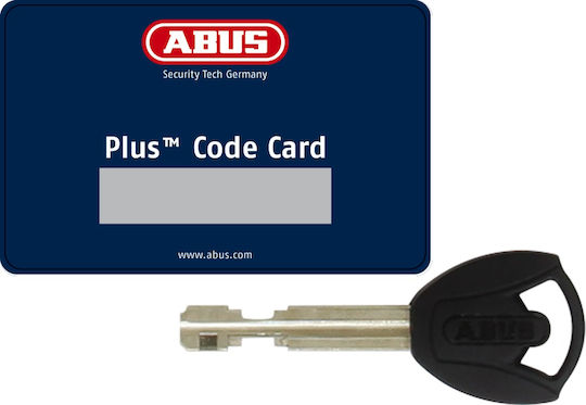 Abus U-Lock Granit Plus Bicycle Pedal Lock with Key Black