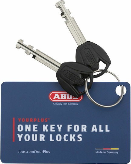 Abus 6000/90 Bordo mit Schlüssel Schwarz