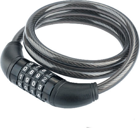 MTX Bicycle Cable Lock with Combination Gray