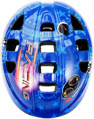 Meteor MA-2 Racing Kids' Helmet for City Bike Blue