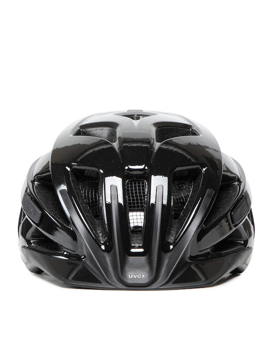 Uvex Active Fahrradhelm Berg / Stadt mit LED Licht Schwarz