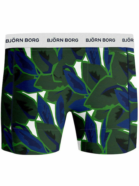 Björn Borg Men's Boxer Khaki with Patterns