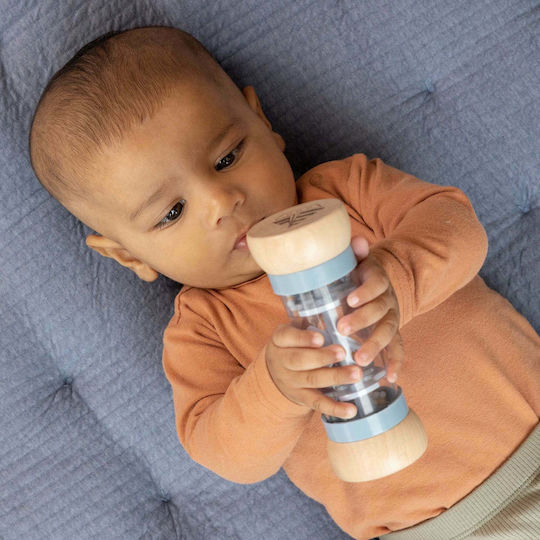 Little Dutch Wooden Rattle Sailors Bay for 3++ Months Blue
