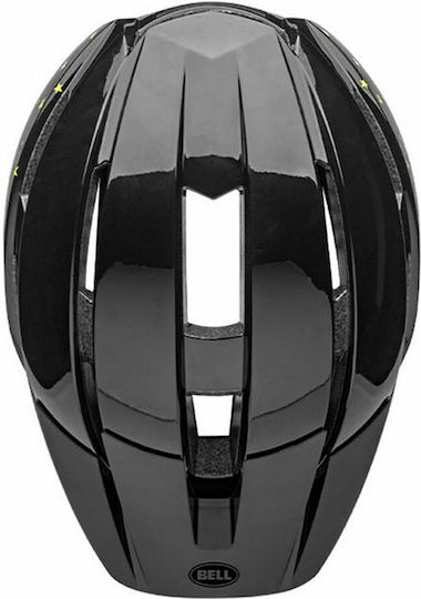 Bell Sidetrack II Kids' Helmet for City Bike Gloss Black Stars