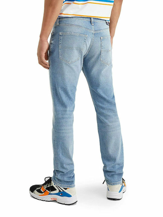 Tommy Hilfiger Ανδρικό Παντελόνι Τζιν σε Slim Εφαρμογή Γαλάζιο