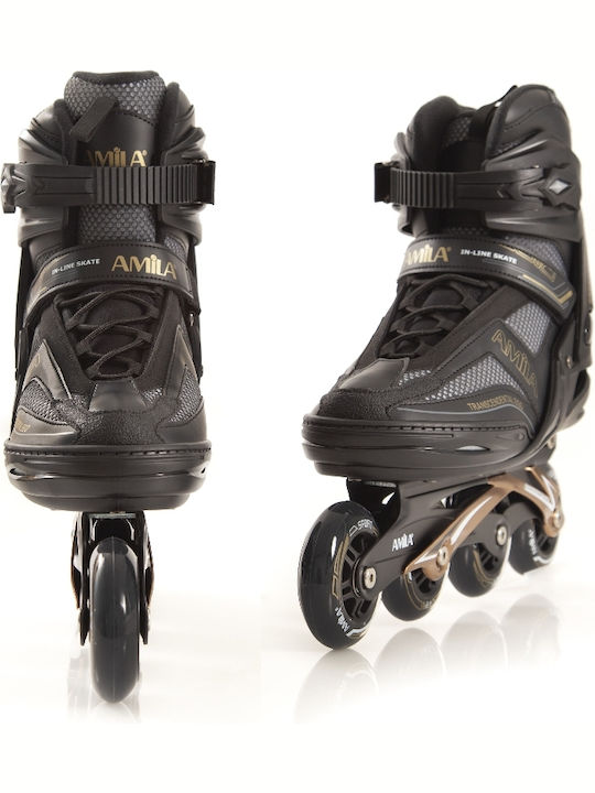 AMILA Inline Rollers Μαύρα Ενηλίκων