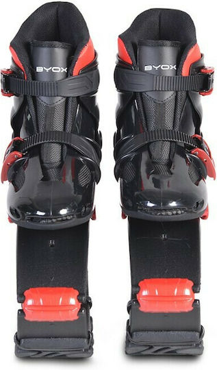 Byox Παπούτσια Kangoo Μαύρα/Κόκκινα S (30-32) Κόκκινα