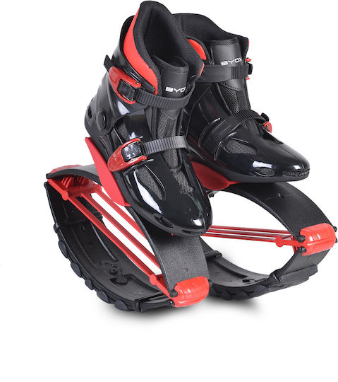 Byox Παπούτσια Kangoo Μαύρα/Κόκκινα S (30-32) Κόκκινα