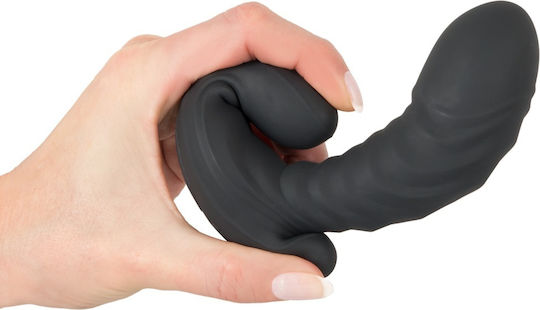 You2Toys Inflatable G&P-Spot Vibrator Mini Δονητής G-Spot με Απομακρυσμένο Έλεγχο 12cm Black