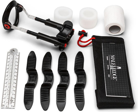 Male Edge Pro Penis Extender Enlarger Kit Penis Enhancer Μεγεθυντής Έλξης Πέους Μαύρος