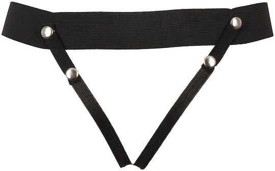 You2Toys Vibrating Strap-on Sleeve Harness with Dildo and Vibration in Black Color