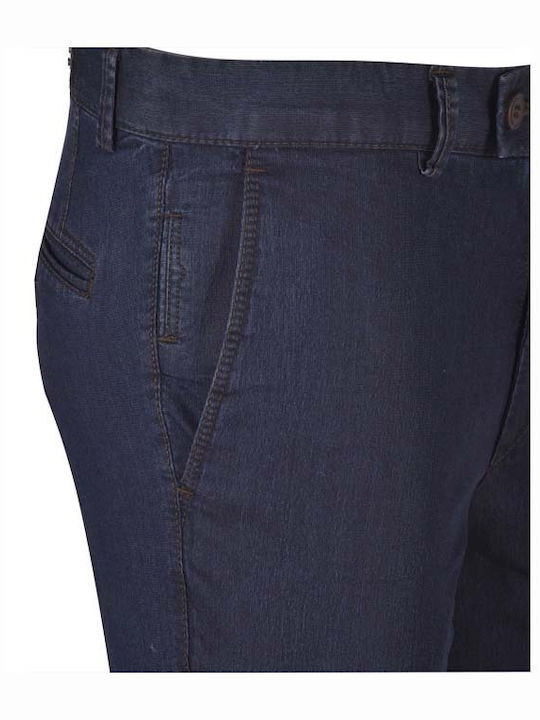Men's Jeans Pants with Slim Fit Blue