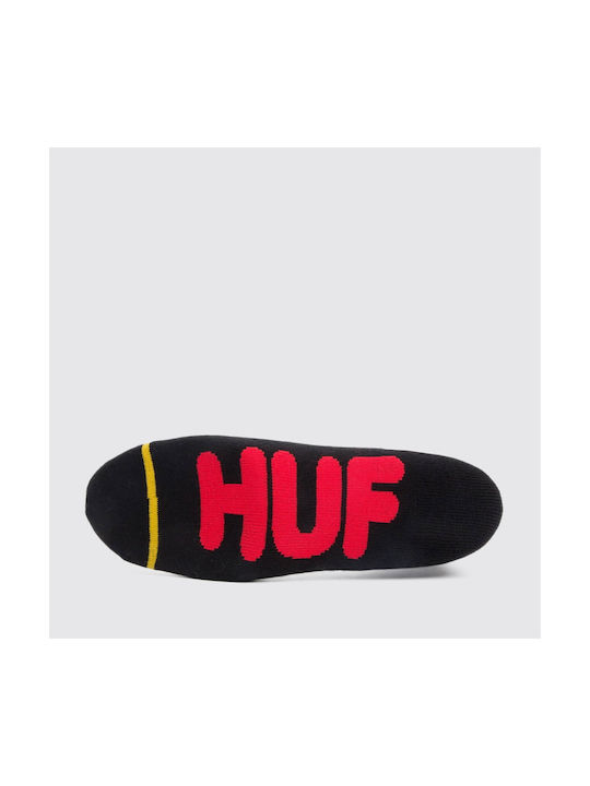 HUF Regal Sock Ανδρικές Κάλτσες με Σχέδια Μαύρες