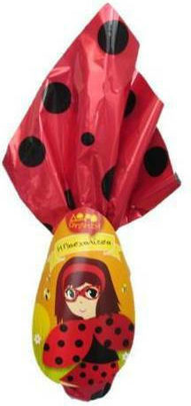 Markidis Ladybug Easter Chocolate Egg Milk 160gr