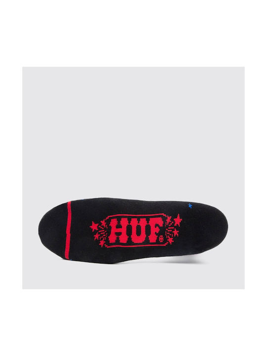 HUF N Stars Ανδρικές Κάλτσες Μαύρες