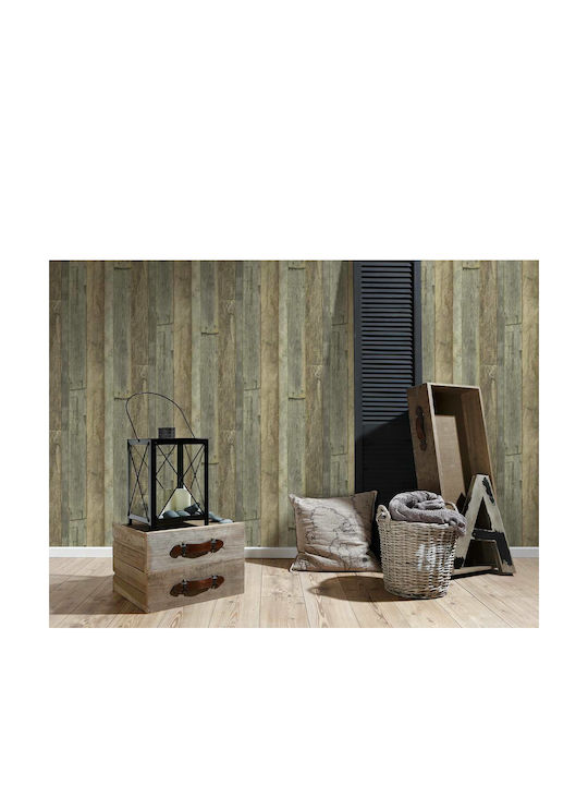 Tapete Wood And Stone Beige L1000xB53cm 959313
