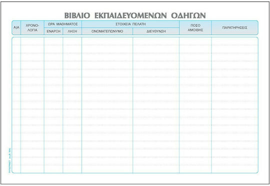 Typotrust Carte de acțiuni Registrul de evidență contabilă 100 Foi