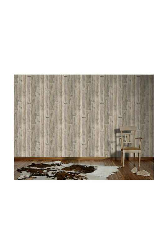 Tapet de Perete 1000x53cm Wood And Stone Bej