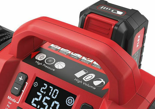 Flex Τρόμπα Αυτοκινήτου CL 11 Solo 160PSI Επαναφορτιζόμενη χωρίς Μπαταρία 12V