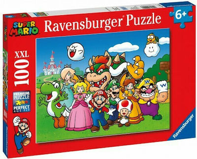 Puzzle pentru Copii Super Mario 100buc Ravensburger